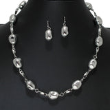 105925, NUGGET BEADED NECKLACE