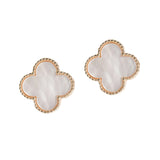 106343, CLOVER STUD EARRING