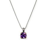 106454, 14K GOLD PLATED, GEOMETRIC CUBIC ZIRCONIA DESIGNER INSPIRED PENDANT NECKLACE