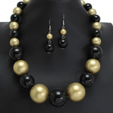 Bold Single Pearl Strand Necklace - view 10