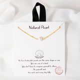 109079, NATURAL PEARL DAINTY FRESHWATER PEARL NECKLACE