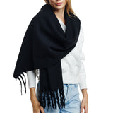 109125, TEXTURE SOFT SOLID OBLONG SCARVES