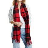 109128, CLASSIC SOFT PLAID SCARVES