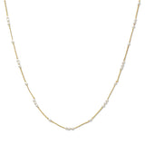 109182, DAINTY PEARL BEADED NECKLACE