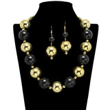109344, BOLD COLOR BEADED STATEMENT NECKLACE