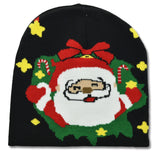 109548, SANTA CHRISTMAS HOLIDAY BEANIE HAT