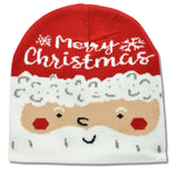 109550, MERRY CHRISTMAS SANTA CLAUS BEANIE HAT