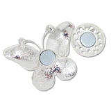 109615, BUTTERFLY MAGNETIC PIN BROOCH