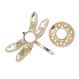 109617, DRAGONFLY ENAMEL MAGNETIC PIN BROOCH