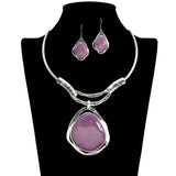 109631, GEOMETRIC ACCENT STATEMENT CHOKER NECKLACE