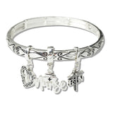 109701, NURSE THEME CHARMS STRETCH BRACELET