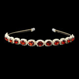 109795, OVAL ACCENT CRYSTAL RHINESTONE HEADBAND
