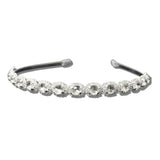 109795, OVAL ACCENT CRYSTAL RHINESTONE HEADBAND