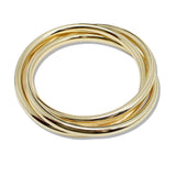109844, MINIMALIST TRIPLE RING BANGLE BRACELET