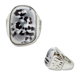 109879, LEOPARD ANIMAL PRINT BOLD STRETCH RING