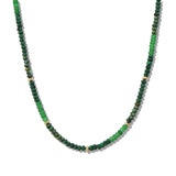 109912, NATURAL AGATE STONE BEADED NECKLACE