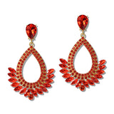 110010, LUXE CRYSTAL RHINESTONE EVENING EARRING