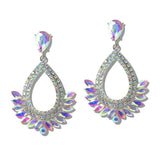 110010, LUXE CRYSTAL RHINESTONE EVENING EARRING