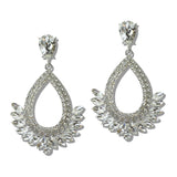 110010, LUXE CRYSTAL RHINESTONE EVENING EARRING
