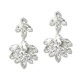 110014, MARQUISE ACCENT RHINESTONE DANGLE EARRING