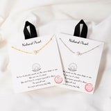 110062, NATURAL PEARL DAINTY FRESHWATER PEARL NECKLACE