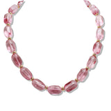 110201, GEOMETRIC ACRYLIC BEADED NECKLACE