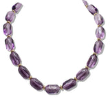 110201, GEOMETRIC ACRYLIC BEADED NECKLACE