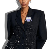 110221, COCO STRIPED T SHRIT ACRYLIC BROOCH PIN WITH CLIP