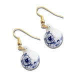 110293, PORCELAIN CERAMIC TEACUP DANGLE EARRING