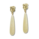 Knot TOP Marbleized Resin Drop Earrings - view 6