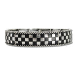 110831, WESTERN CHECKERBOARD STRETCH BRACELET