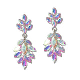 110858, MARQUISE CRYSTAL CASCADE DROP EARRINGS
