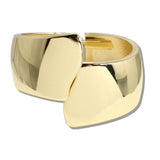 110915, BOLD POLISHED WAVE CUFF BRACELET