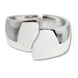 110915, BOLD POLISHED WAVE CUFF BRACELET