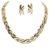 110948, X ACCENT TWISTED CHAIN NECKLACE