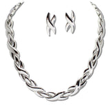 110948, X ACCENT TWISTED CHAIN NECKLACE