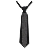 111068, RHINESTONE EMBELLISHED ADJUSTABLE TIE NECKLACE