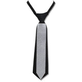 111068, RHINESTONE EMBELLISHED ADJUSTABLE TIE NECKLACE