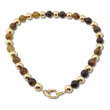 111071, NATURAL GEMSTONE BEADED NECKLACE