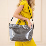 111157, GLOSSY THE BAG OVERSIZED TOTE BAG