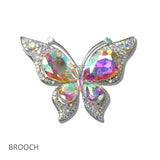 Crystal Rhinestone Butterfly Brooch PIN - view 7