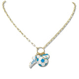 111200, WORLD CUP SOCCER FAN NATION CHARM NECKLACE