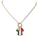 111201, WORLD CUP SOCCER FAN NATION CHARM NECKLACE