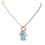 111201, WORLD CUP SOCCER FAN NATION CHARM NECKLACE