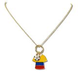 World CUP Soccer FAN Nation Charm Necklace - view 6