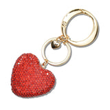 111240, CRYSTAL VALENTINE HEART KEYCHAIN AND BAG CHARM