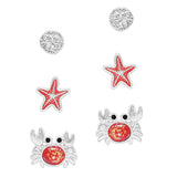 Ocean SEA Life Stud Earring SET - view 2