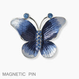 111320, ENAMEL BUTTERFLY MAGNETIC PIN