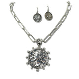 Western Liberty Coin Pendant Necklace