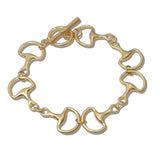 111464, HORSEBIT LINK TOGGLE BRACELET